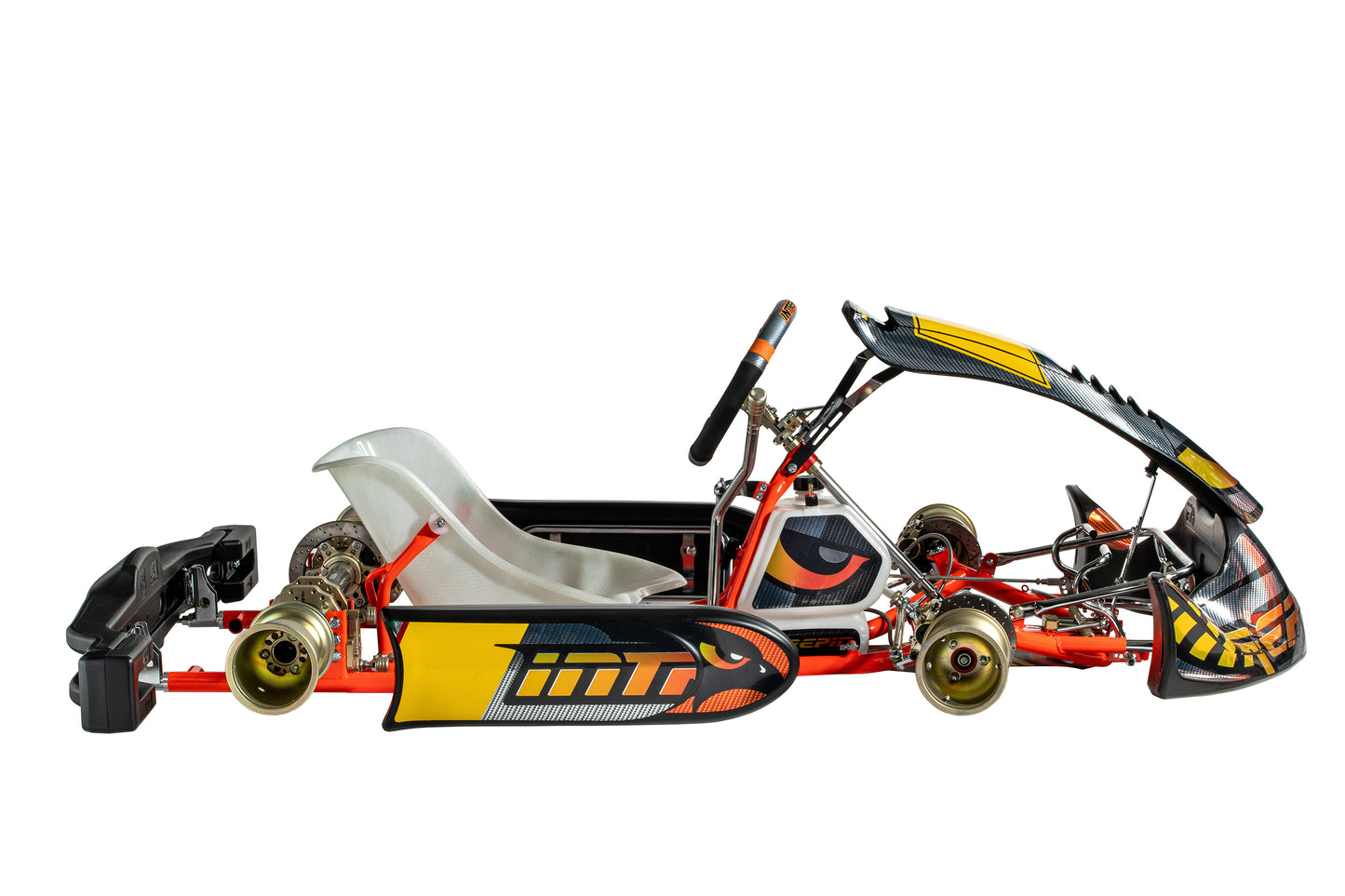 Intrepid Kart CHASSIS OK/JR – OK Modell ESCAPE-17, Rohre Ø32–30 mm, Radstand 1050 mm, CIK/FIA 015-CH-03 – Neue Homologation 2025/27