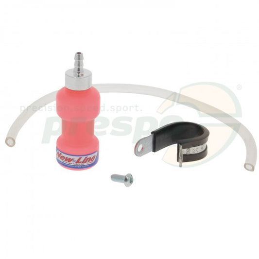 Überlaufbehälter New-Line rot (Leuchtfarbe)