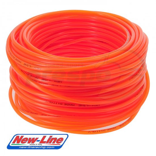 Benzinleitung 5 x 9 mm NEW-LINE/EM TECHNOLOGY Farbe: orange