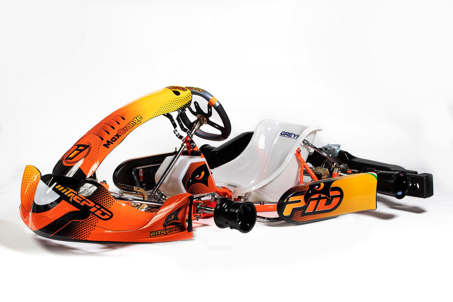 Intrepid Kart CHASSIS OK – Modell EXPLORER, Rohr Ø32 mm, Radstand 1045 mm, CIK/FIA 015-CH-10 – Neue Homologation 2025/27