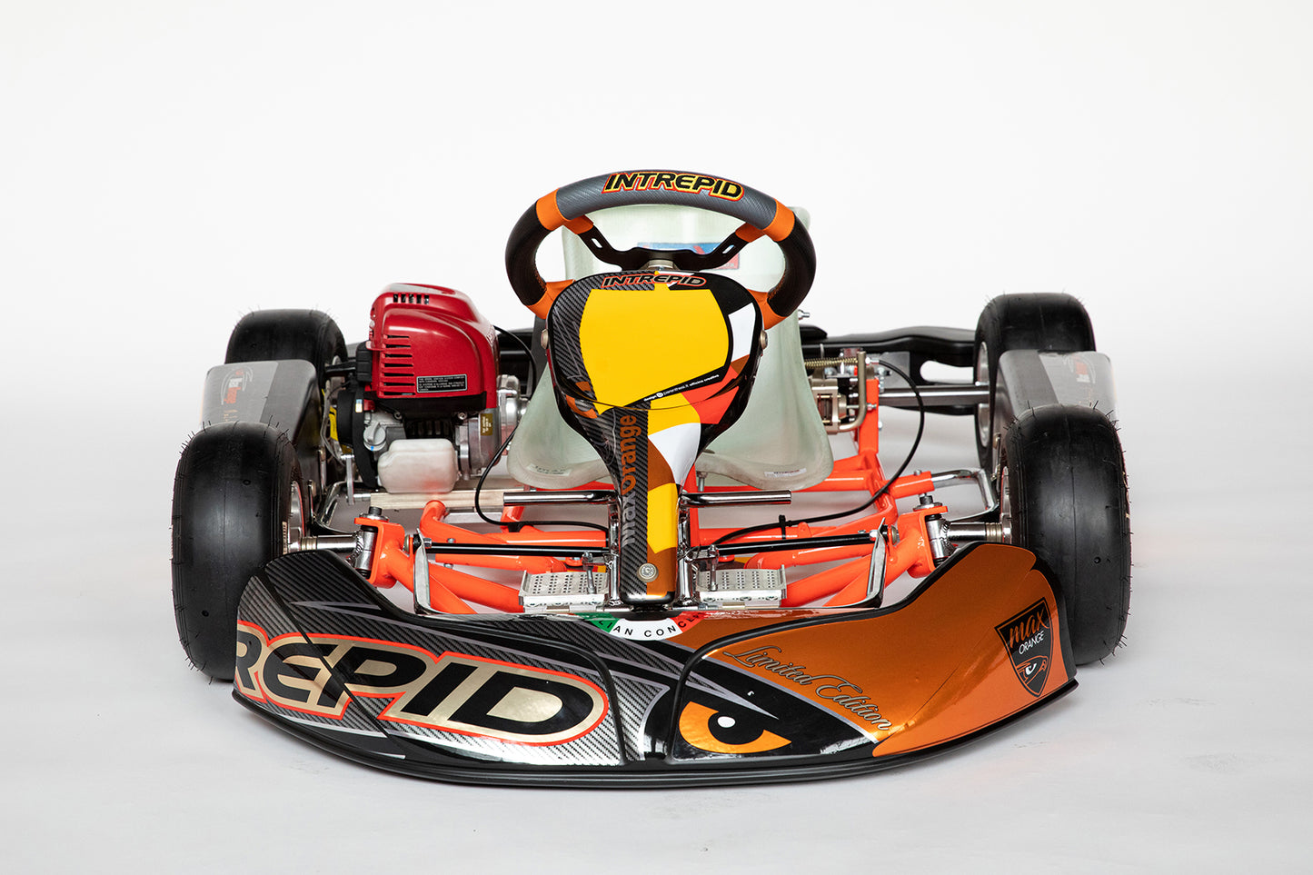 Intrepid SCOUT Baby Kart Chassis Ø25, 780 mm – Ready to Go mit Honda GXH35 Motor