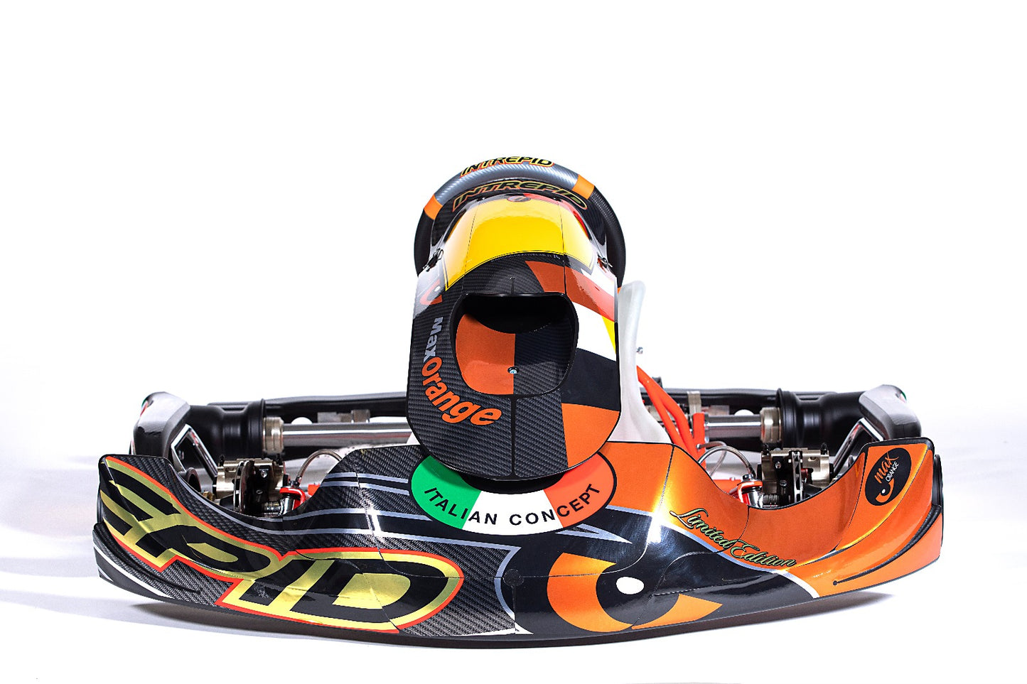 Intrepid Kart DD2 Chassis CRUISER MS3 – 30 mm Rahmenrohre, 1048 mm Radstand | Hochleistungs Rennkart Rahmen