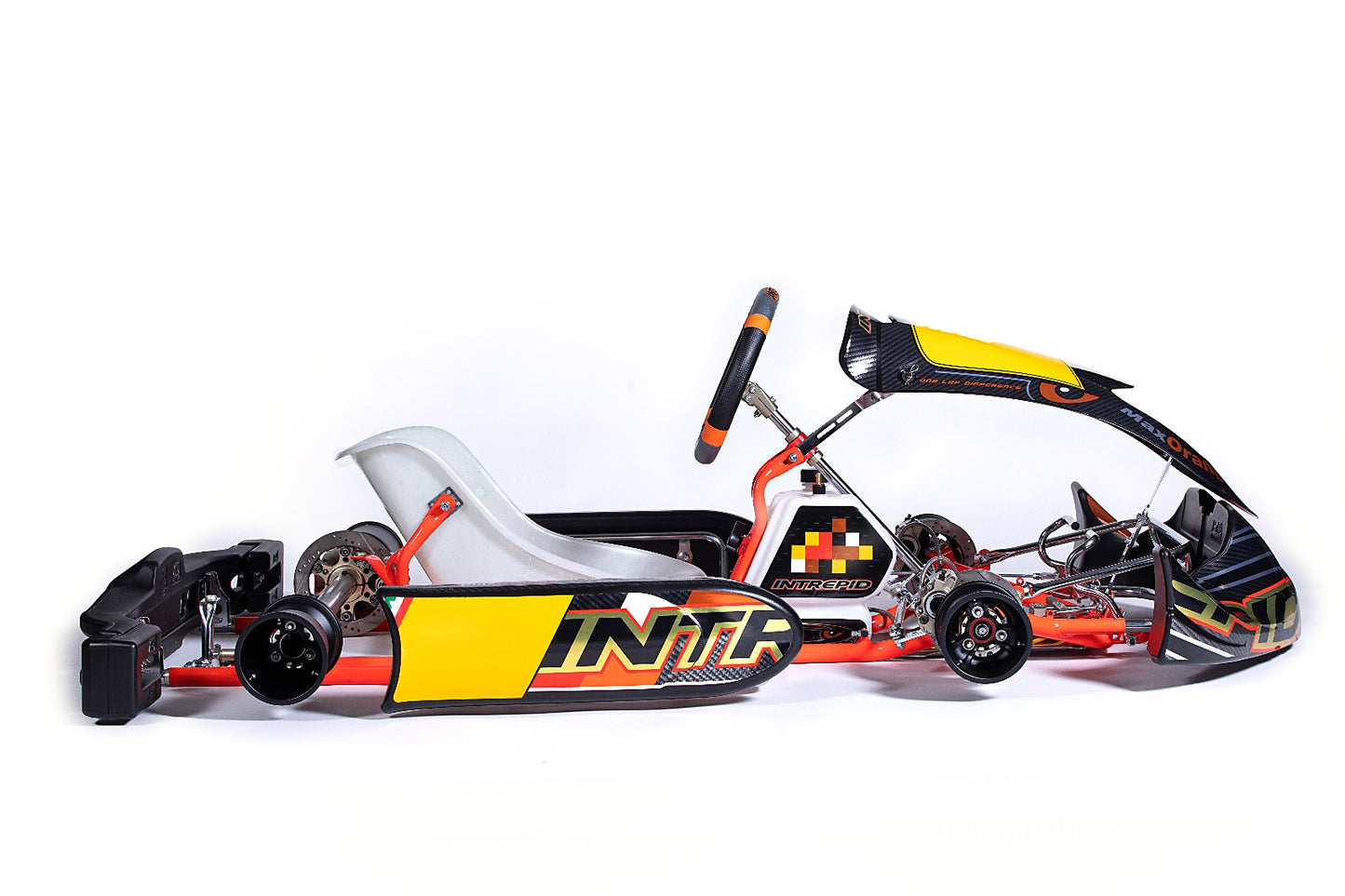 Intrepid Kart DD2 Chassis CRUISER MS3 – 30 mm Rahmenrohre, 1048 mm Radstand | Hochleistungs Rennkart Rahmen
