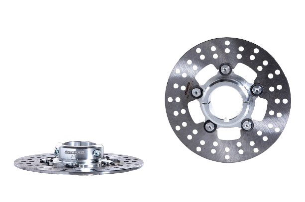 Intrepid Kart Set hintere Bremsscheibe mit Bremsscheibenhalter Modell F4K