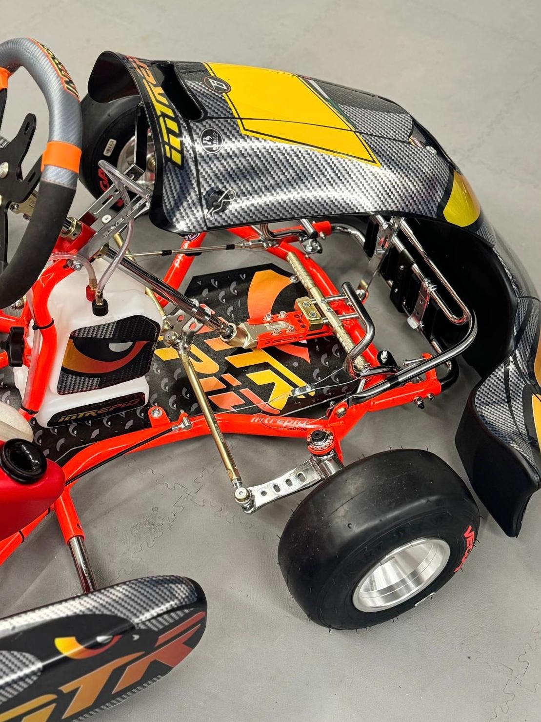 Intrepid SPEEDY 02 MINI Kart Chassis – Ø28 mm | Radstand 950 mm | CIK/FIA Homologation 2025–2027