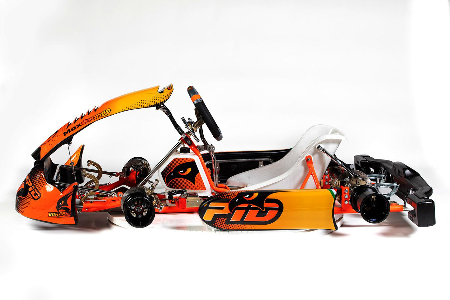 Intrepid Kart KZ CHASSIS – Modell ESCAPE-17, Rohre Ø32–30 mm, Radstand 1050 mm, CIK/FIA 015-CH-03 – Neue Homologation 2025/27