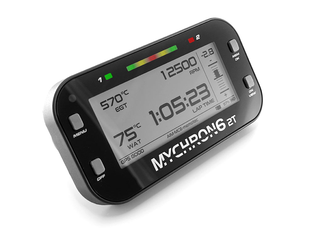 AIM Mychron 6 2T mit Wassertemperatursensor