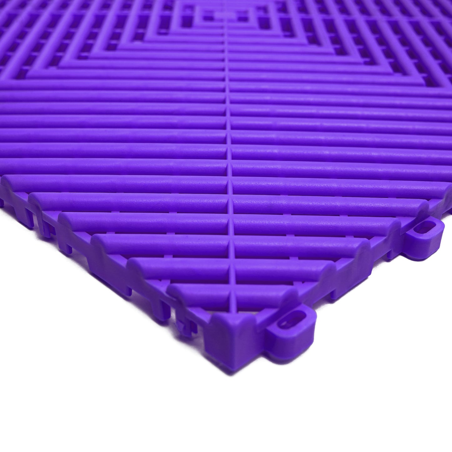 PP Klickfliese „Race“ Lila 400×400 mm – Robuste Bodenfliese für Garage & Werkstatt