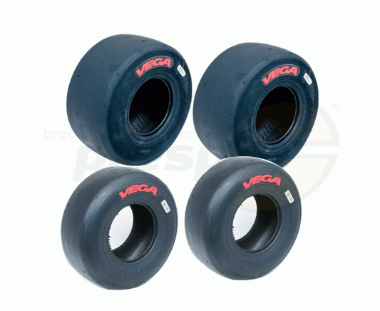 Reifen Satz Vega M1 ''CIK-Mini'' Dimension: 4.00/5.00-5